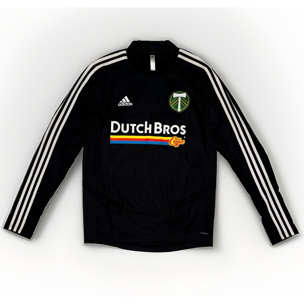 Adidas Portland Timbers Tiro 19 Training Kit Top Dutch Bros MLS Soccer M Jersey